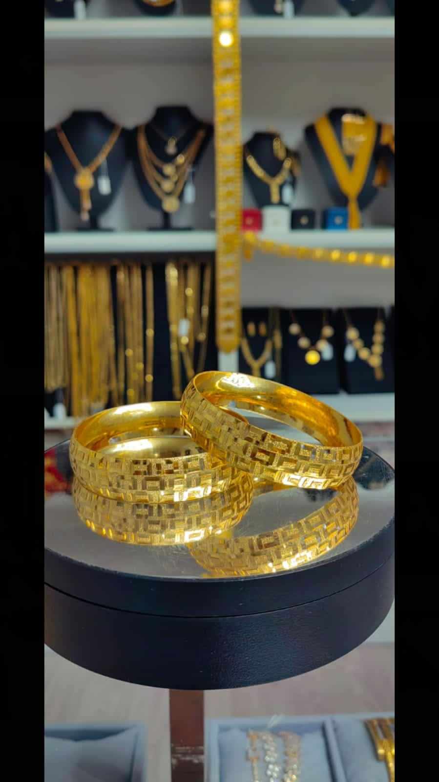 Altın Renginde Lak Kaplama BRACCIALE 1,50 cm - BL15039 - Mad Gold bracciali da 1,50 cm