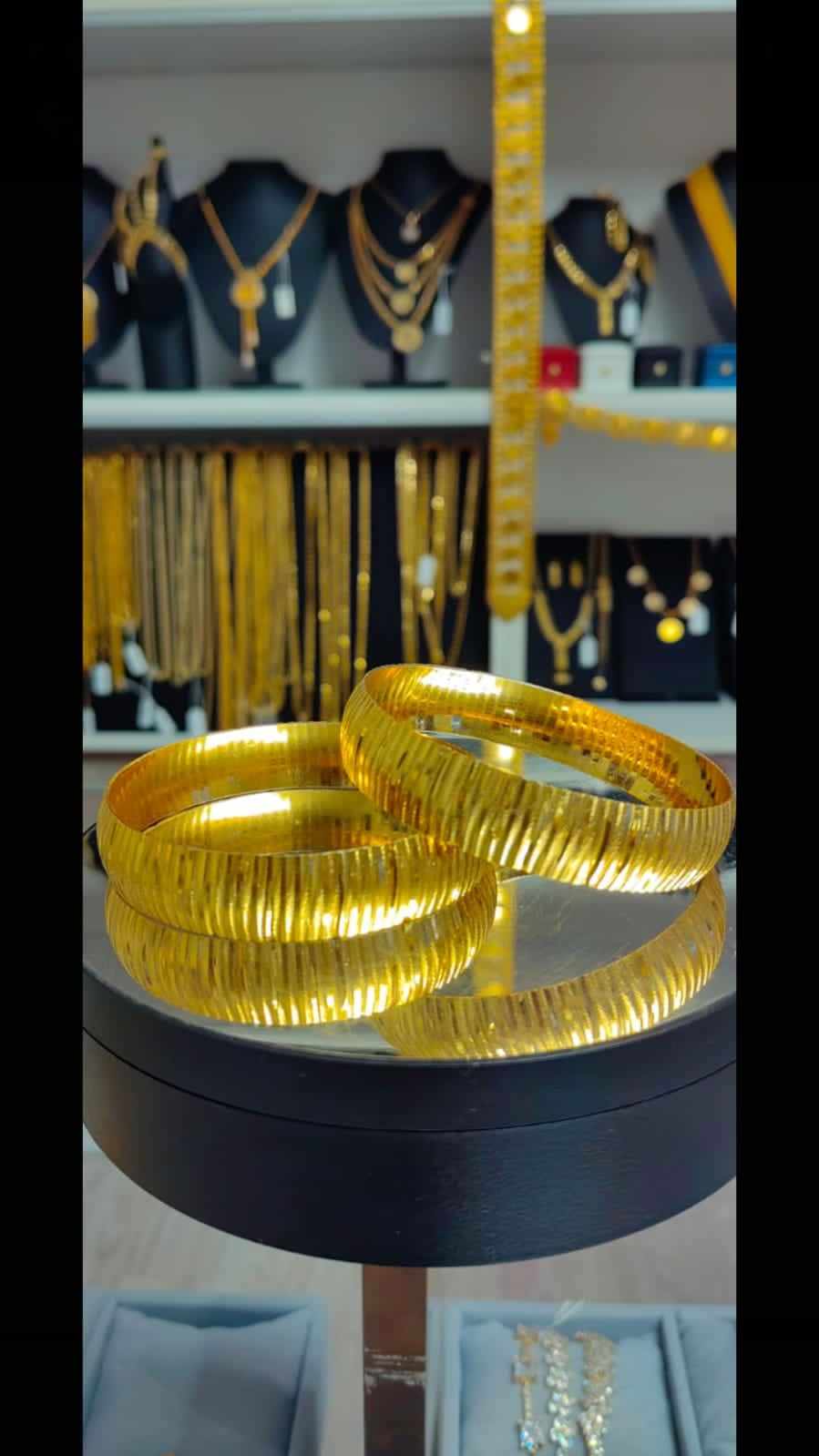 Altın Renginde Lak Kaplama 1.50cm BİLEZİK - BL15017 - Mad Gold bracciali da 1,50 cm