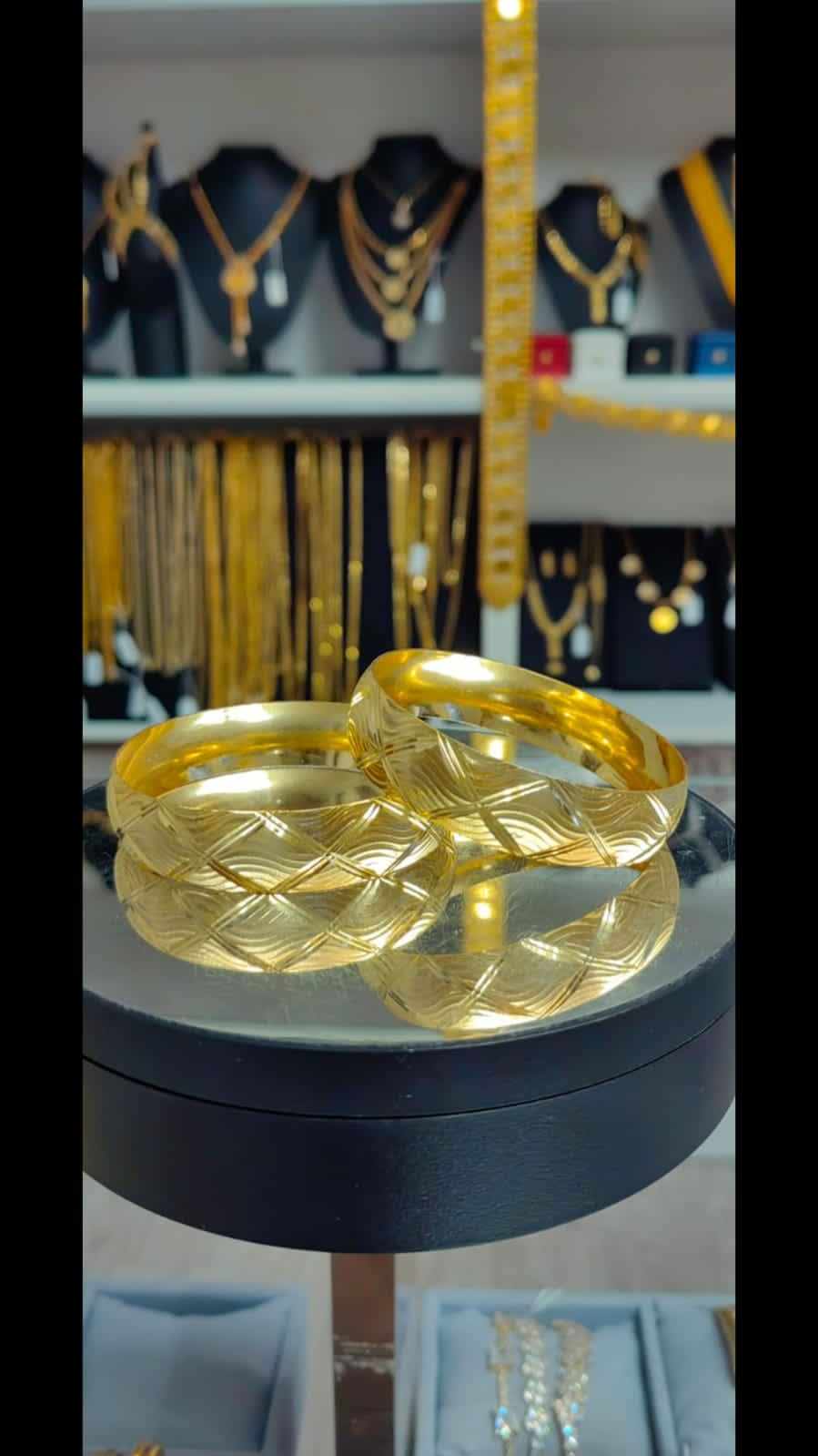 Altın Renginde Lak Kaplama 1.50cm BİLEZİK - BL15009 - Mad Gold bracciali da 1,50 cm