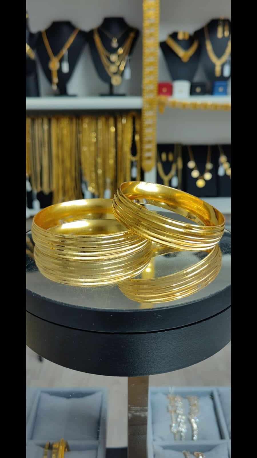 Altın Renginde Lak Kaplama BRACCIALE 1,50 cm - BL15006 - Mad Gold bracciali da 1,50 cm