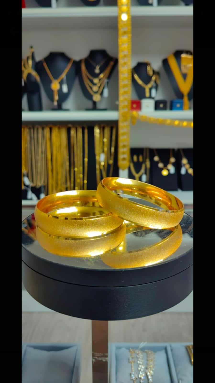 Altın Renginde Lak Kaplama BRACCIALE 1,50 cm - BL15019 - Mad Gold bracciali da 1,50 cm