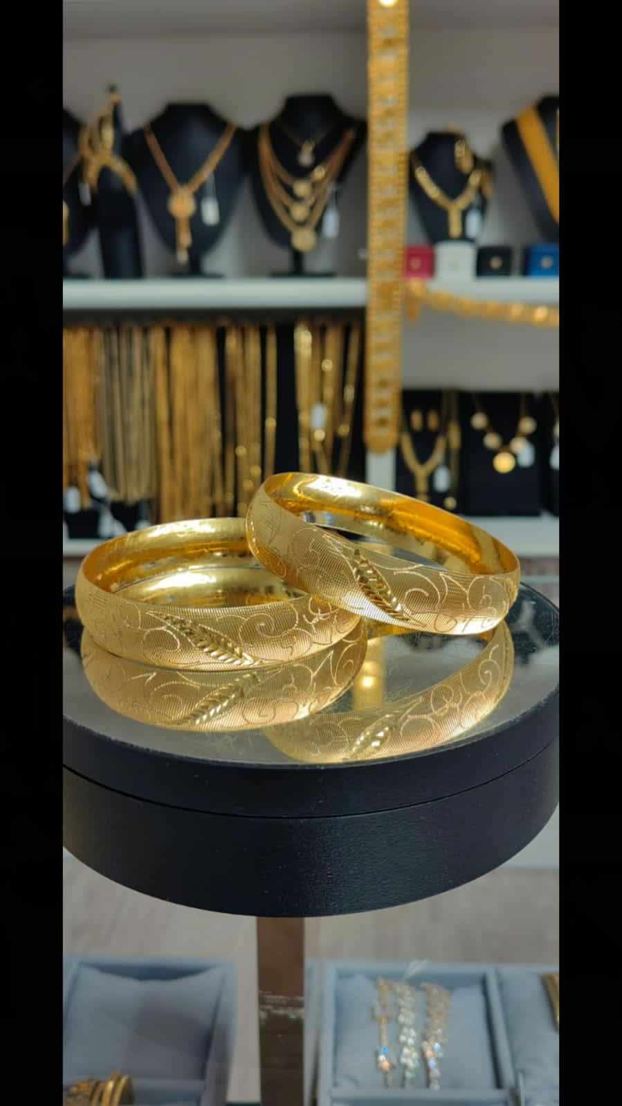 Altın Renginde Lak Kaplama BRACCIALE 1,50 cm - BL15047 - Mad Gold bracciali da 1,50 cm