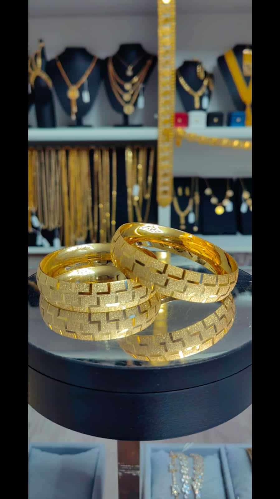 Altın Renginde Lak Kaplama BRACCIALE 1,50 cm - BL15008 - Mad Gold bracciali da 1,50 cm