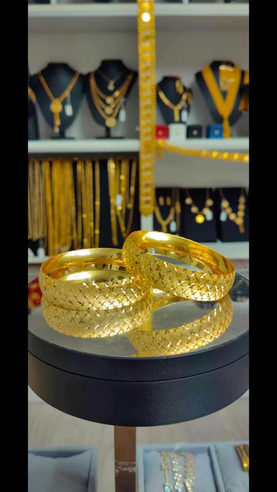 Altın Renginde Lak Kaplama BRACCIALE 1,50 cm - BL15014 - Mad Gold bracciali da 1,50 cm