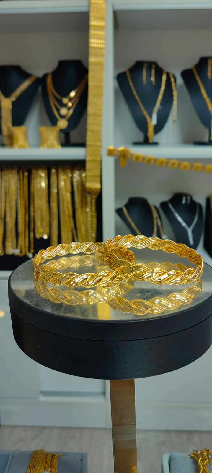 Altın Kaplama BRACCIALE IN MAGLIA DEMO -ORGA0013 - Mad Gold bracciali lavorati a maglia