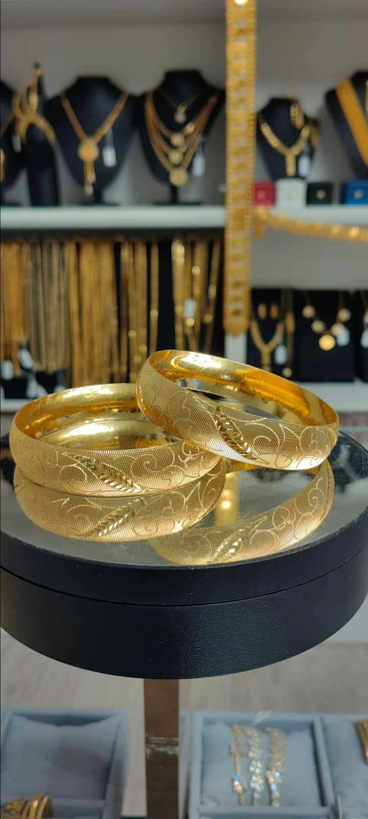 Altın Kaplama Dimostrazione di braccialetti da 1,50 cm - BA15002 - Mad Gold bracciali da 1,50 cm