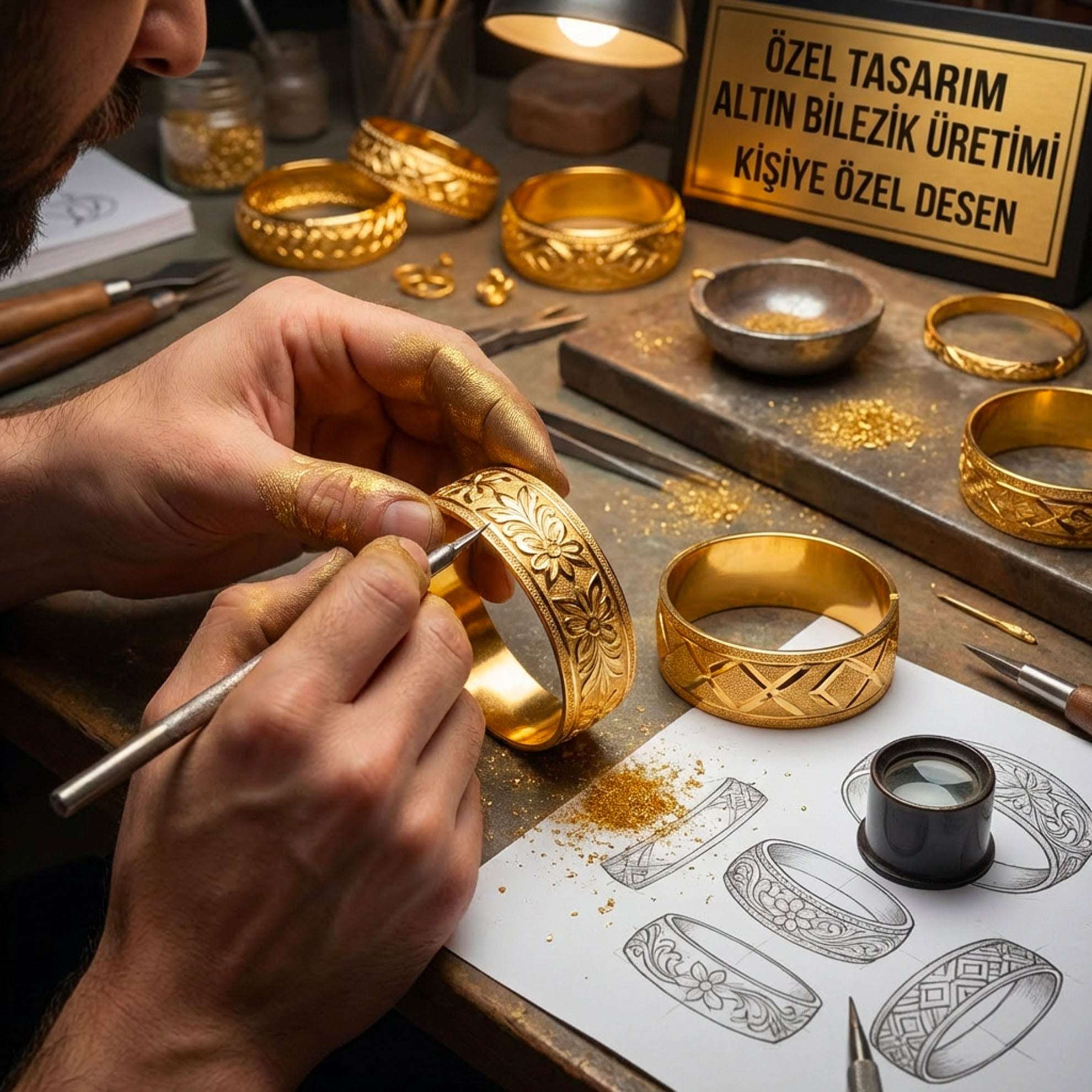 Kişiye Özel Üretim Demo Bilezik 2cm ( 20mm )