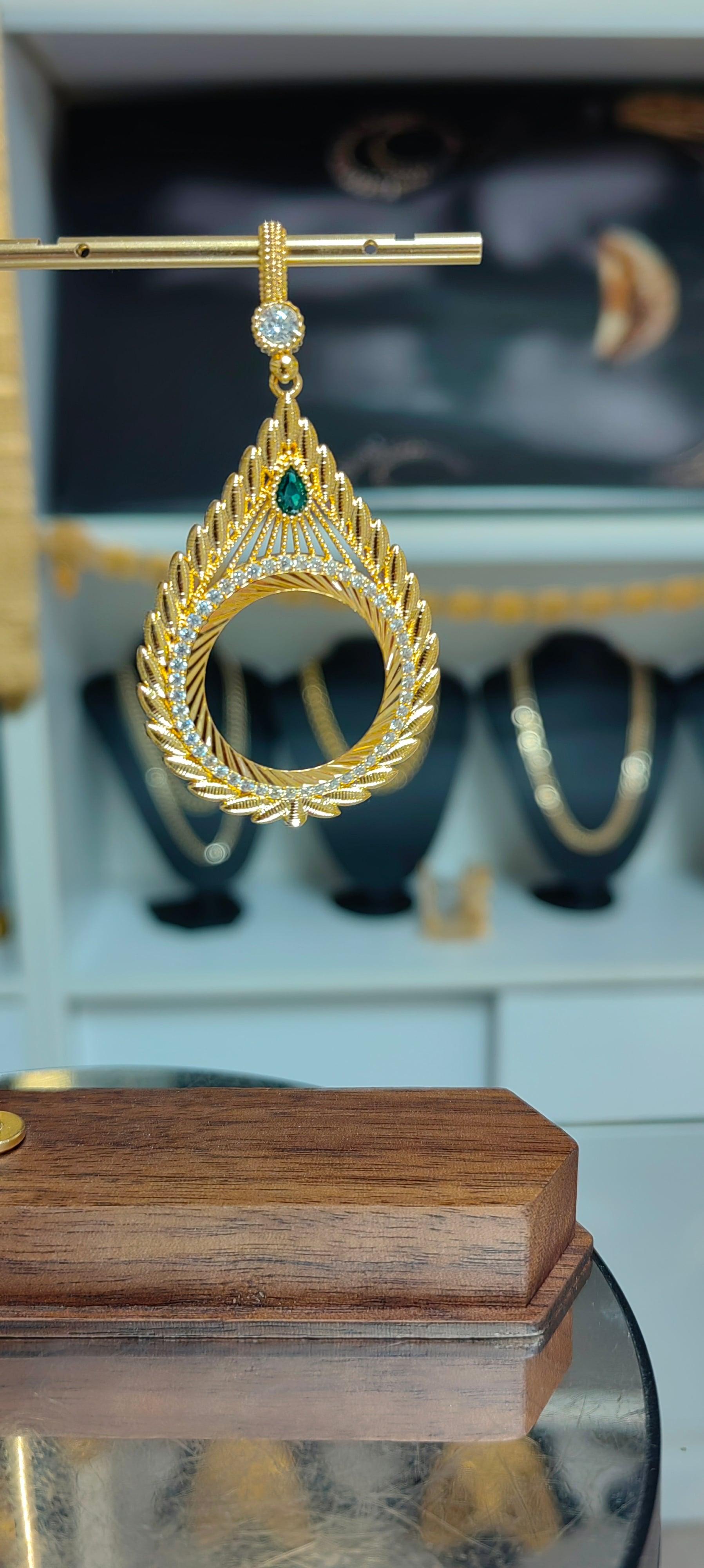 Yarım Altınlı Boş Çerçeve buğday model