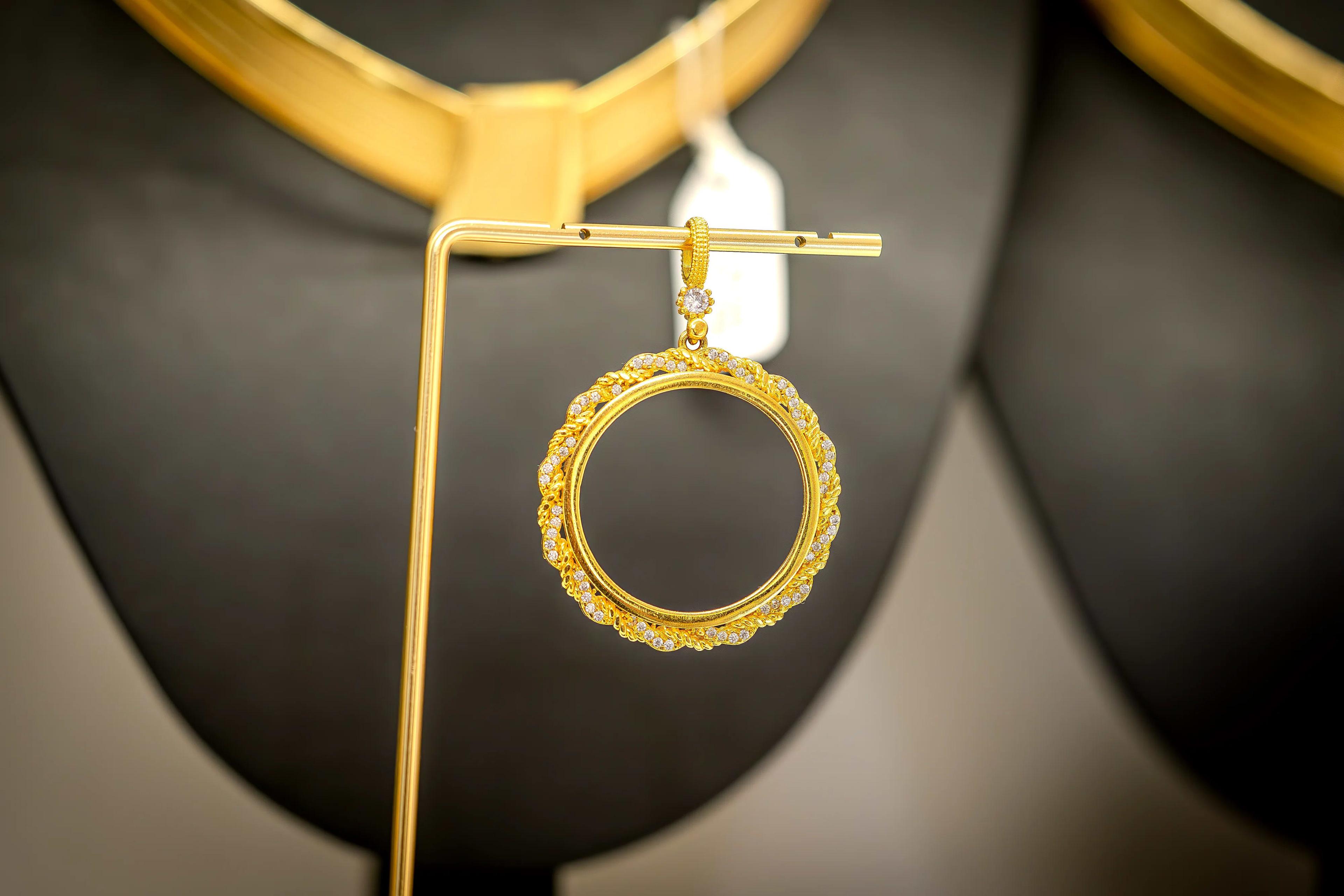 Tam Altınlı Boş Çerçeve - CCA004