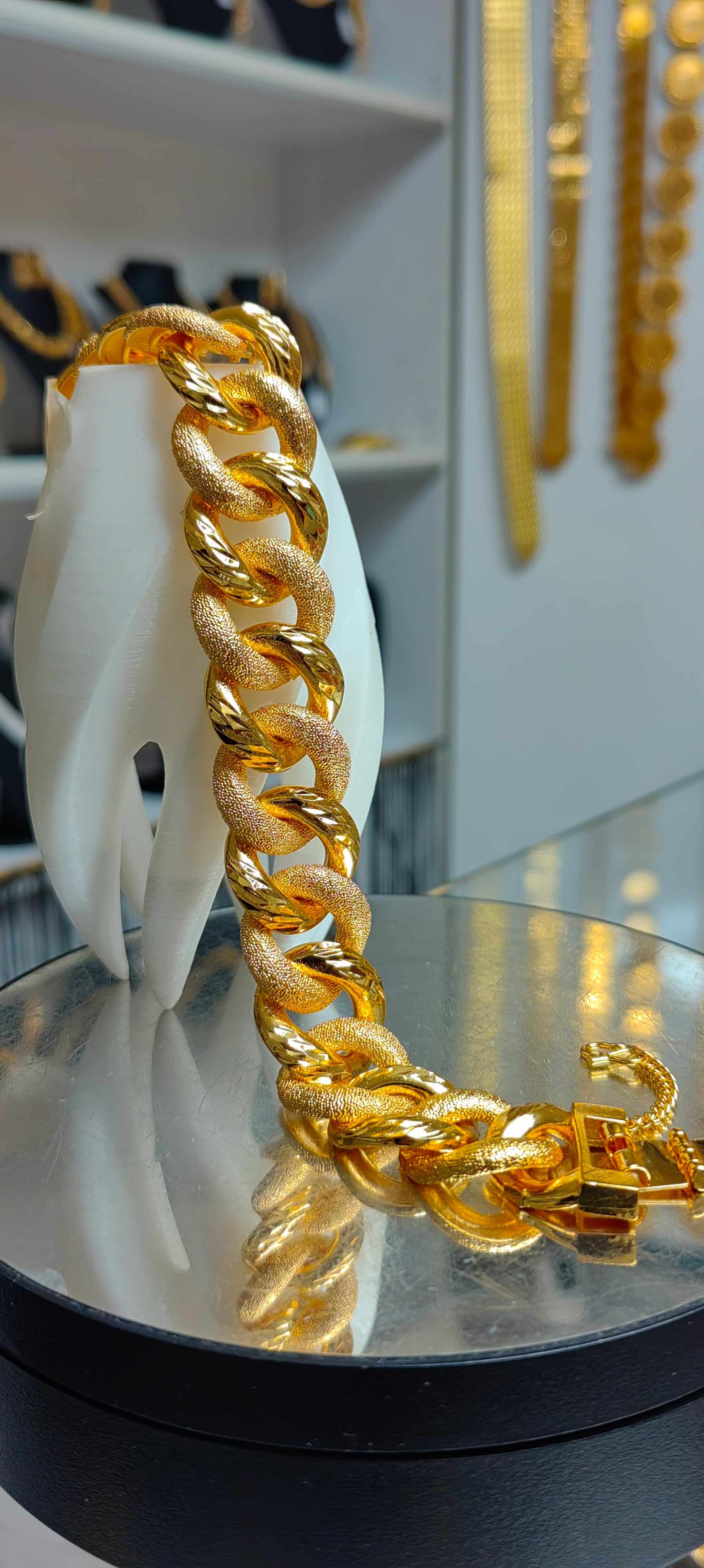 Mikron Kaplama Samanyolu Bileklik - Mad Gold vòng tay
