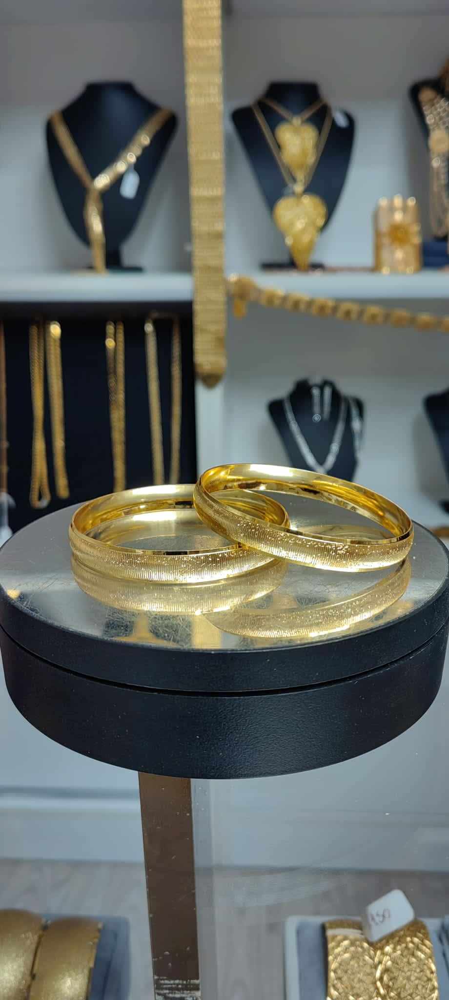 Altın Renginde Lak Kaplama 1.00 cm BİLEZİK -BL007 - Mad Gold 1 cm bilezikler