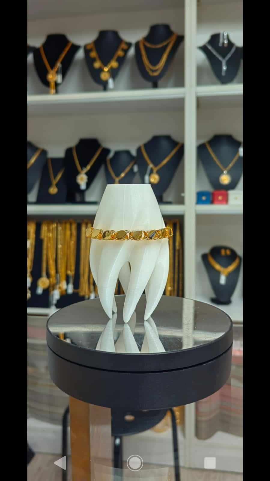 Altın Renginde Lak Kaplama Sequin Barley rannekoru (paksu) - BKL001 - Mad Gold rannerenkaita