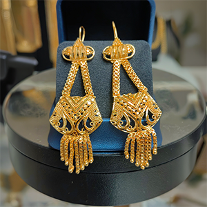 Argolas de imitação de ouro douradas