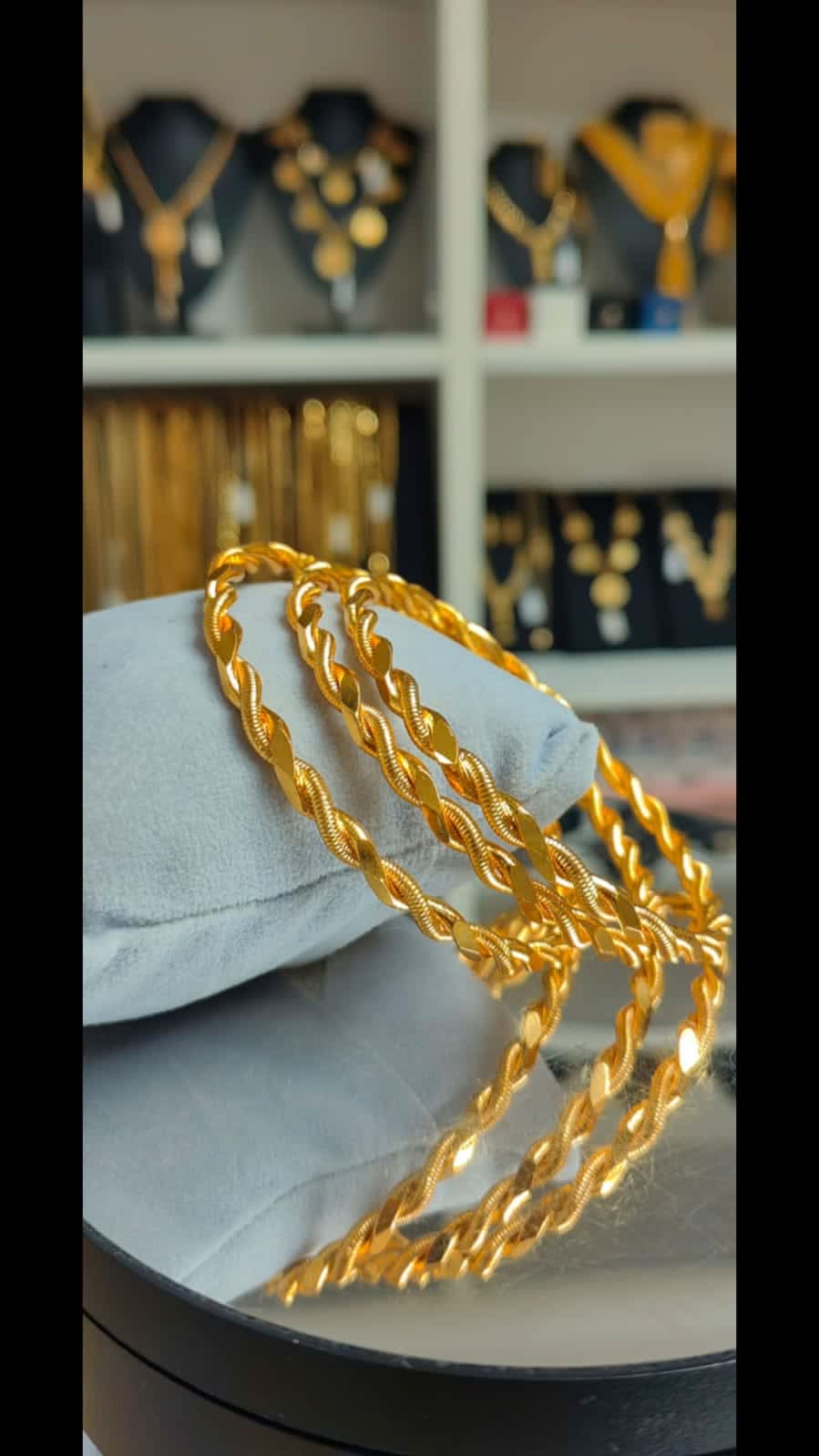 çizgili kelepçe bilezik 1 cm - Kalın İkili Burma Bilezik - BBL005 - Burma Bilezikler