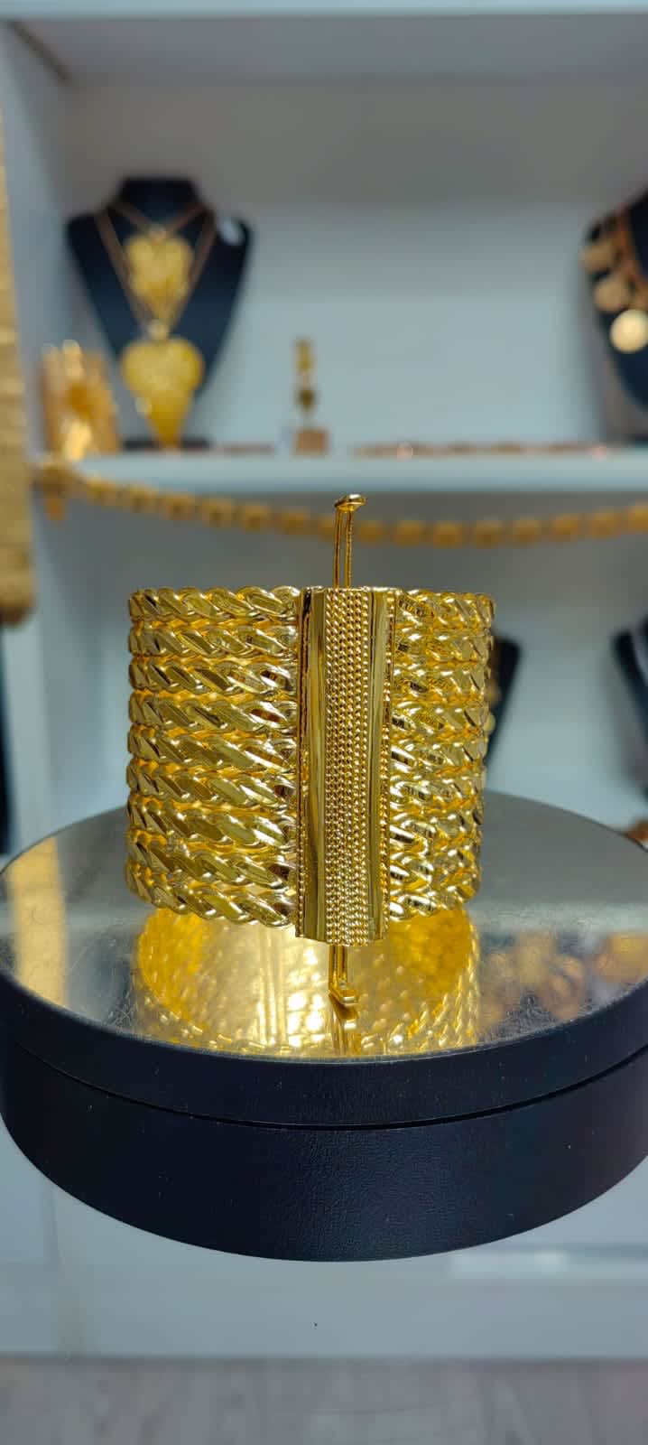 plaqué or 22 carats imitation gramse - 9 SIRA BURMA KELEPÇE DEMO - KA0022 - Bracelets
