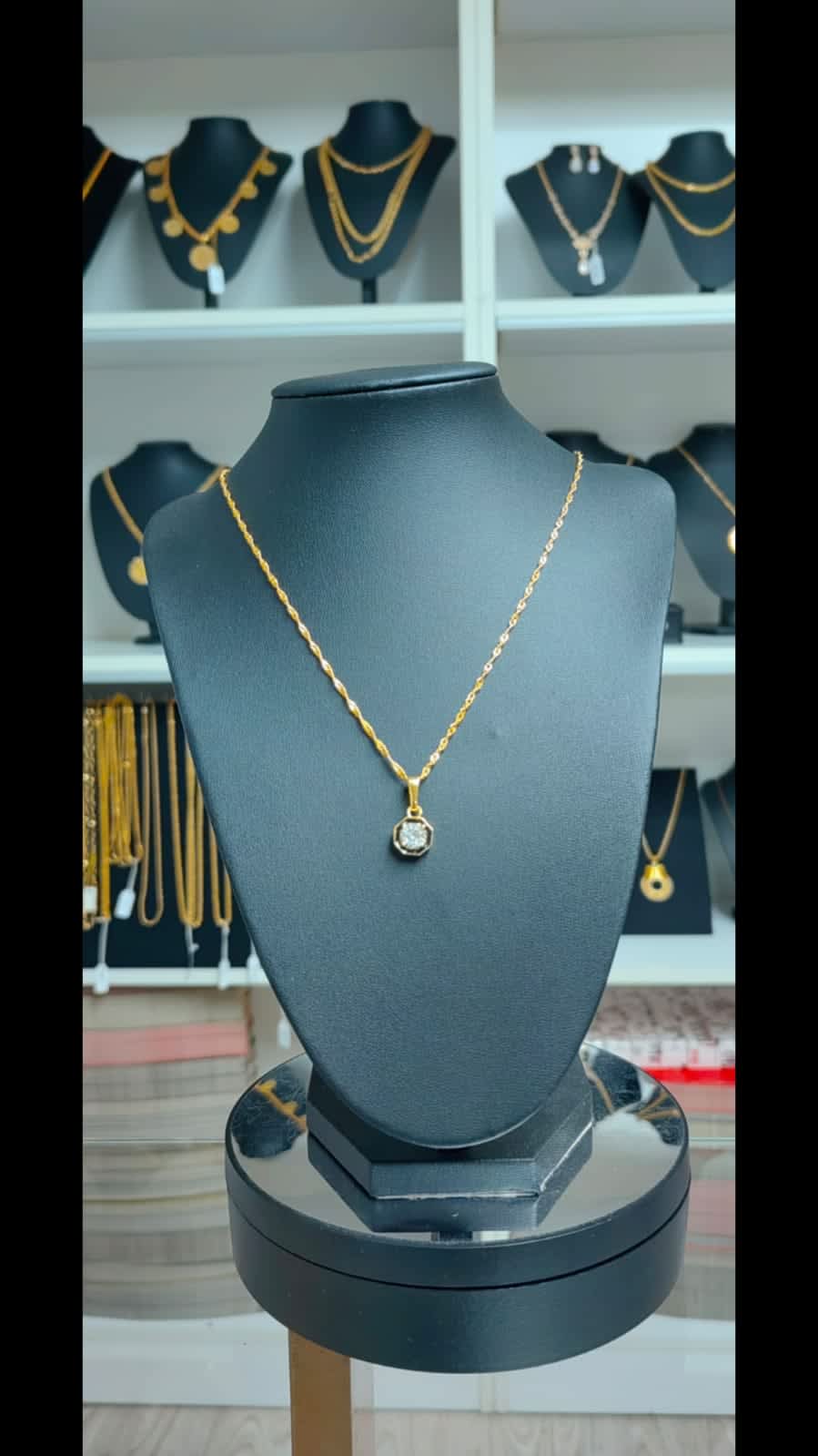 Zirkon Taşlı Kolye - KLA016 | Mad Gold İmitasyon takı e-ticaret dönüşüm oranı artırma - Zirkon Taşlı Kolye - KLA016