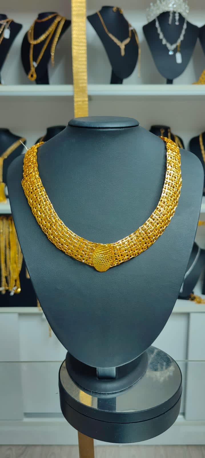 Hasır Kolye -HKL016 | Mad Gold İmitasyon takı e-ticaret dönüşüm oranı artırma - Hasır Kolye -HKL016