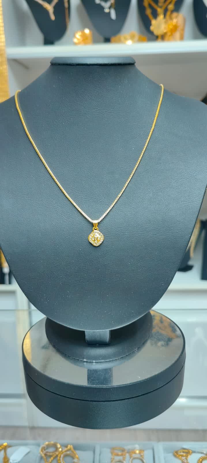 Zirkon Taşlı Kolye -ZTKL028 | Mad Gold İmitasyon takı e-ticaret dönüşüm oranı artırma - Zirkon Taşlı Kolye -ZTKL028